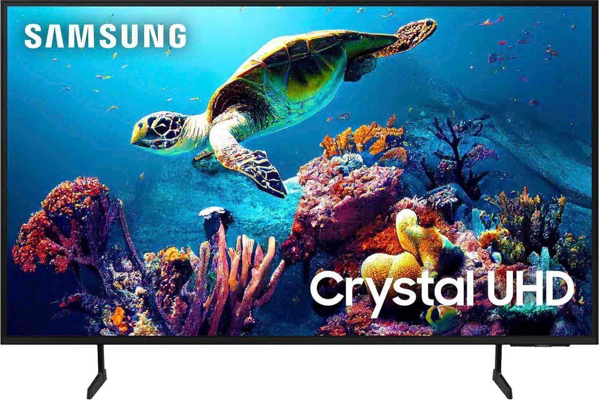 Samsung 50-Inch Class Crystal UHD 4K (2160p) Smart Tizen TV PurColor, Motion Xcelerator, Q-Symphony, Compatible with Alexa & Google Assistant UN50DU6900FXZA (Renewed)