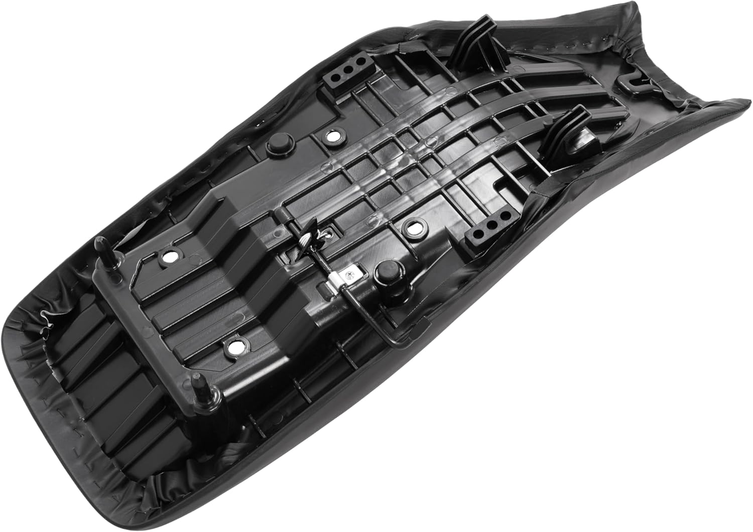 ALMULOO ATV Seat Compatible with 2001 2002 2003 2004 2005 Honda TRX250EX SportTrax Replacement for 77100-HN6-A00ZB Seat Black Plastic