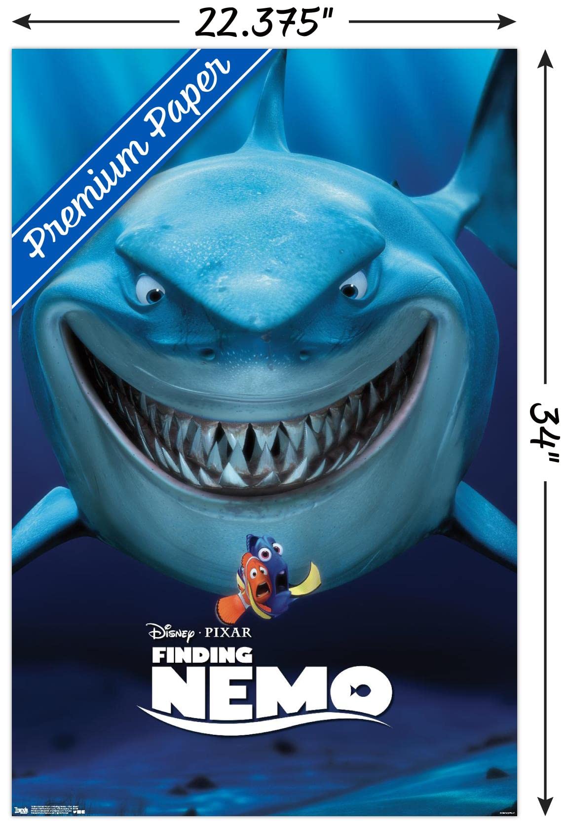 2023 Disney Finding Nemo スタンプ　PSA10世界3枚 Amazon.com: Trends International Disney Pixar Finding Nemo - One