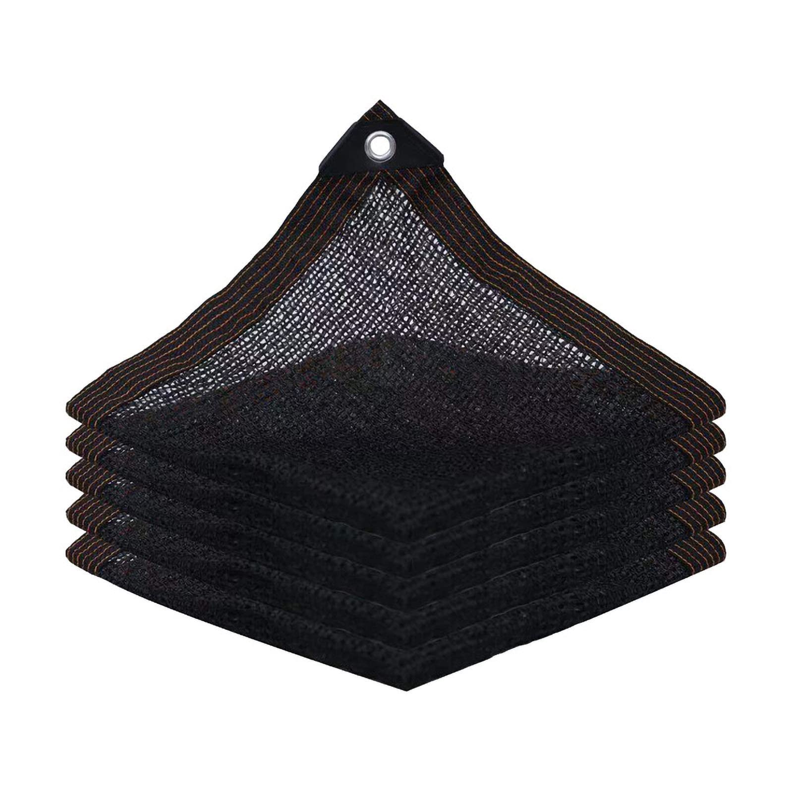 GLDYTVF Garden Pergola Sunshade Canopy with Multifunctional Shade Sail Outdoor Shade Net for Greenhouse Patio and Garden Black 3x4m/9.8x13.1ft
