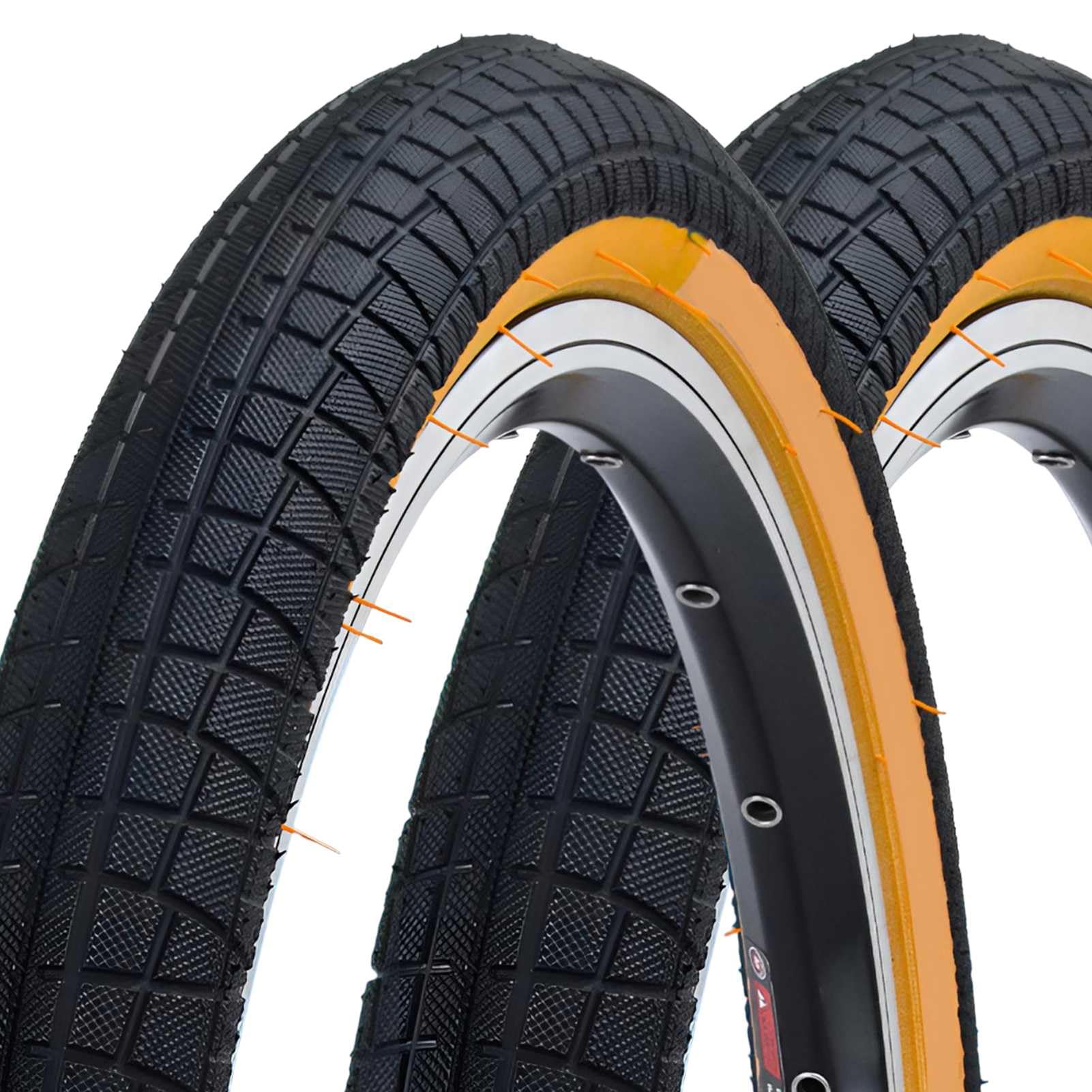 Amazon | 20 1.75 タイヤ 2本 47-406 自転車 20インチ | 20x1.75 35