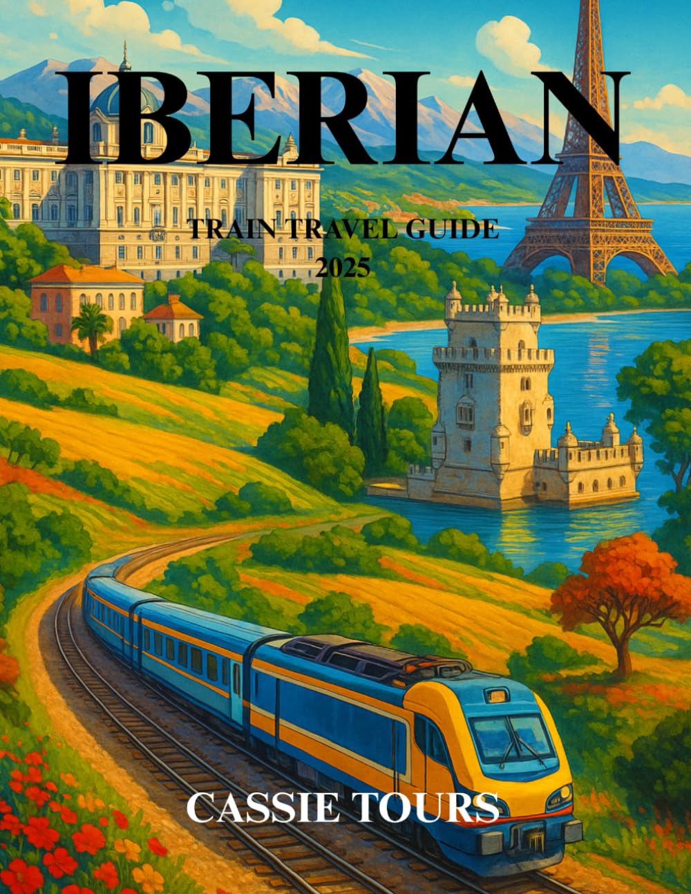 IBERIAN TRAIN TRAVEL GUIDE 2025: Explore Spain, Portugal, and France by Rail: Scenic Routes, Essential Tips, and Unforgettable Journeys Across Europe