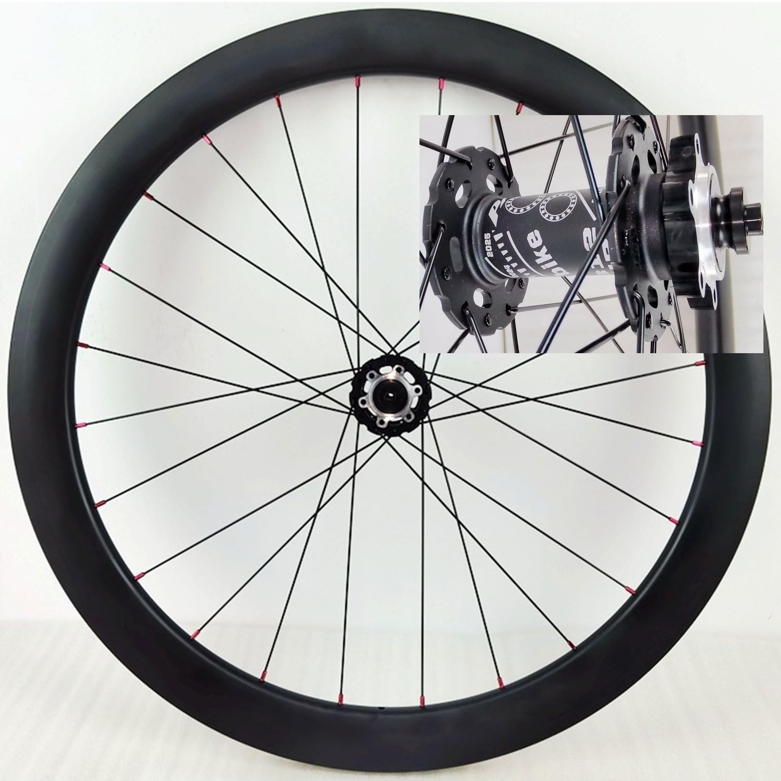 Amazon | カーボンファイバー製 700C ロードバイク用ホイールセット