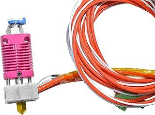 Longer LK5 PRO Nozzle Set Copper Mouth Set MK8 Original Compatible with Alfawise U20 U30 U30 PRO Nozzle