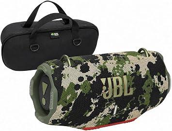 JBL Boombox 4 - Most Powerful Portable Waterproof Speaker with Massive Pro Sound, Up to 34 Hours of Playtime Squad with Expo Gear Weather-Resistant Hard-Shell Case
