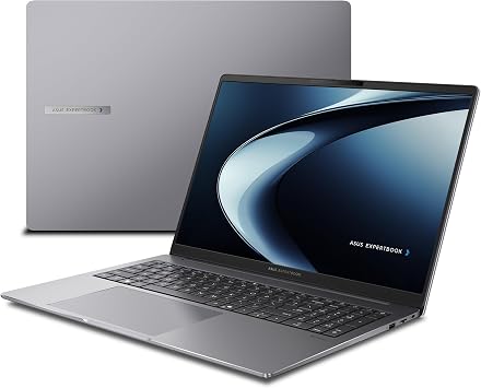 ASUS ExpertBook PM3 - 16-inch Laptop, AMD Ryzen AI 7 350 Processor, 32GB RAM, 1TB SSD, WiFi 7, Windows 11 Pro, Misty Gray