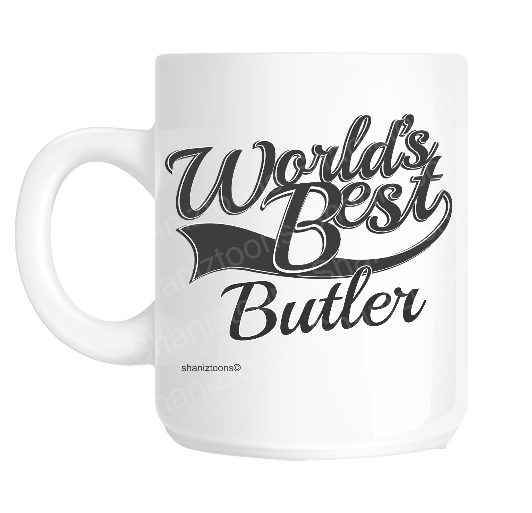 Butler World's Best Novelty Gift Mug