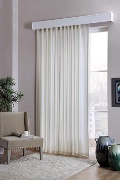 Satin Sunshade Curtain Ecru Color 100cm X 190cm