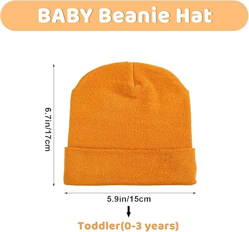 Miniatura 2 de SATINIOR Gorro de 4 piezas para bebés, gorro para niños y niñas, para invierno, primavera, para bebés, de 0 a 36 meses