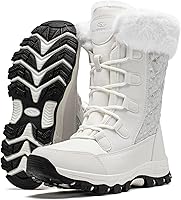 Vista 2 de HOBIBEAR - Botas de nieve de invierno para mujer
