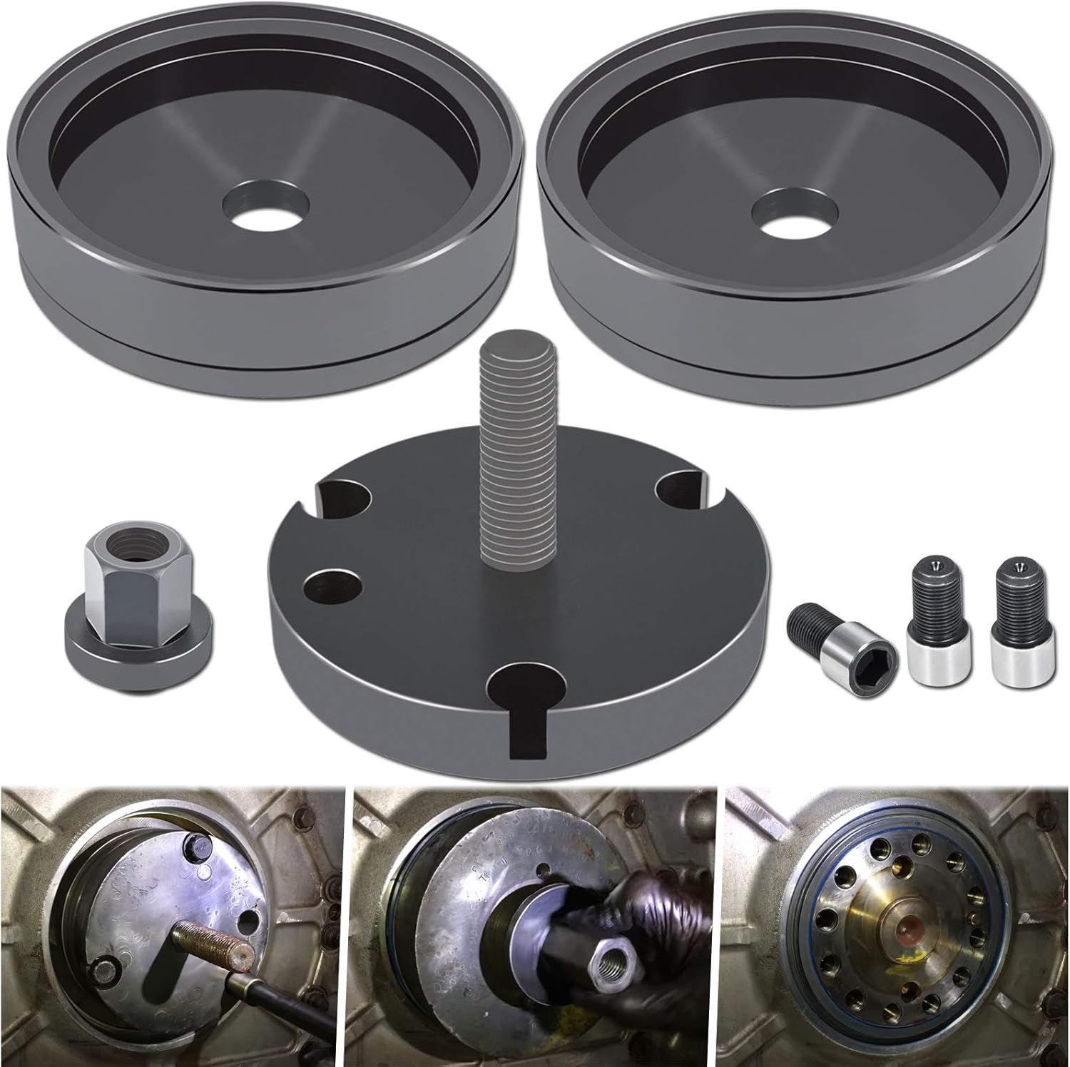 3406 Diesel Front & Rear Crankshaft Seal Wear Sleeve Installer Tool Perfectly Fits for CAT Caterpillar 3406 3408 C-15