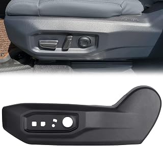 Prosentuo Driver Seat Track Cover Panel for 2022-2026 Toyota Tundra Sequoia No Lumbar Left Side Trim 71812-0C241-C0