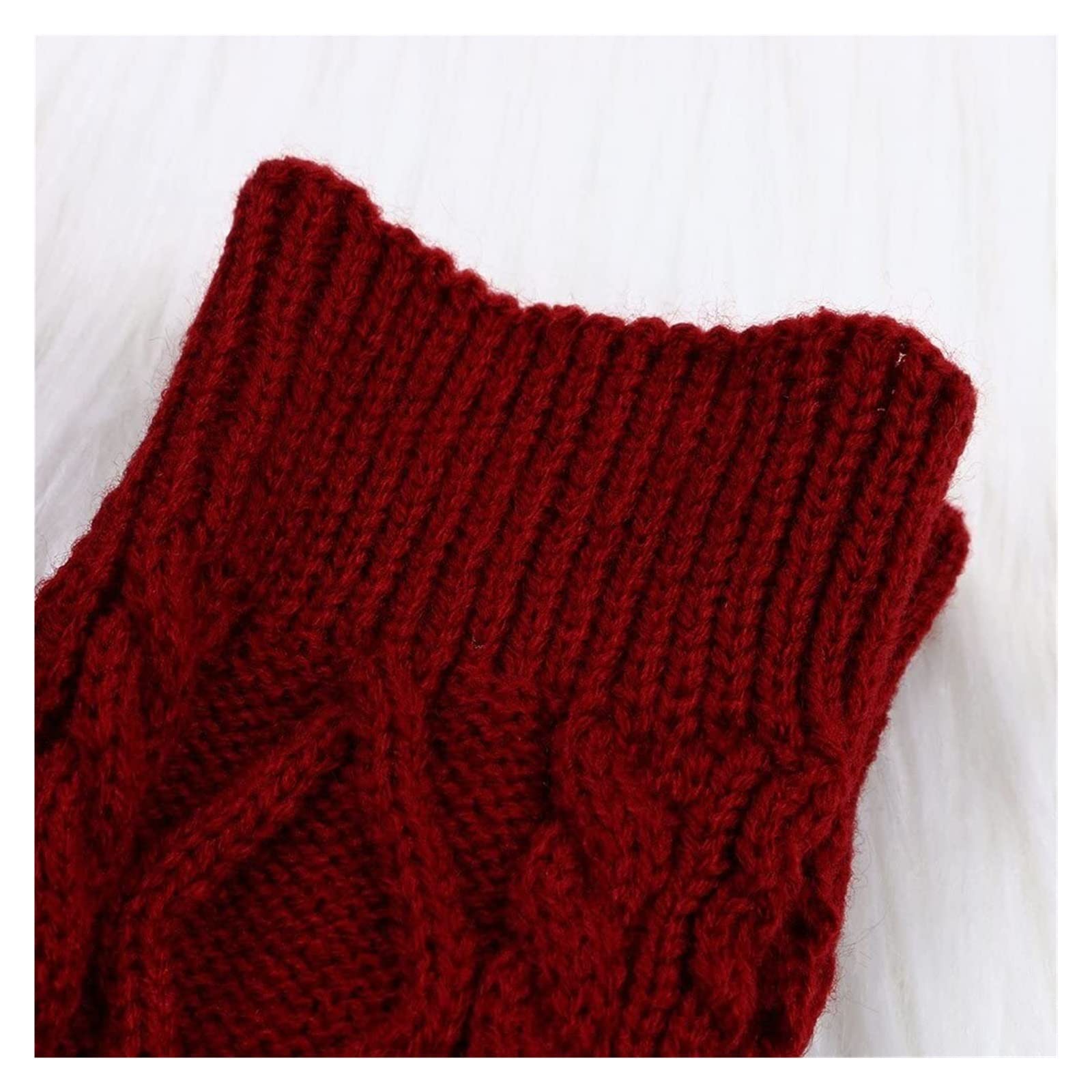 Skarpety Do Codziennego Noszenia Damskie Dzianinowe Zakolanówki ， Pończochy Do Butów Zimowych Extra Long Over Knee High Leg Warmers