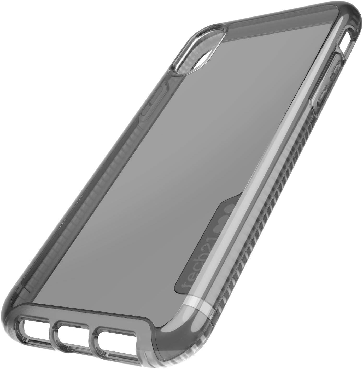 tech21 Protective Pure Tint Slim Back Case Cover for Apple iPhone XR, Carbon