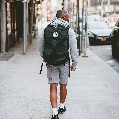 Miniatura 9 de Superare Carico Gear Bag - Mochila mediana de lona para entrenamiento, boxeo, Jiu Jitsu, MMA, Muay Thai y artes marciales..