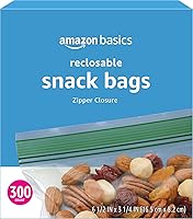 Vista 7 de Yaxa Basics Bolsas de almacenamiento para aperitivos, 300 unidades (anteriormente Solimo)