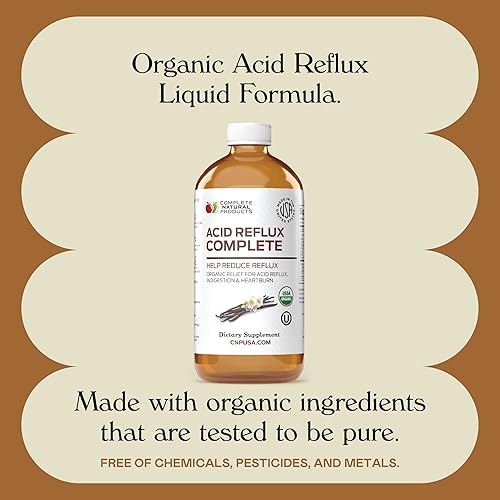 Miniatura 6 de Acid Reflux Complete 8oz - Remedio y medicamento líquido orgánico natural, reflujo gastroesofágico y reflujo amish