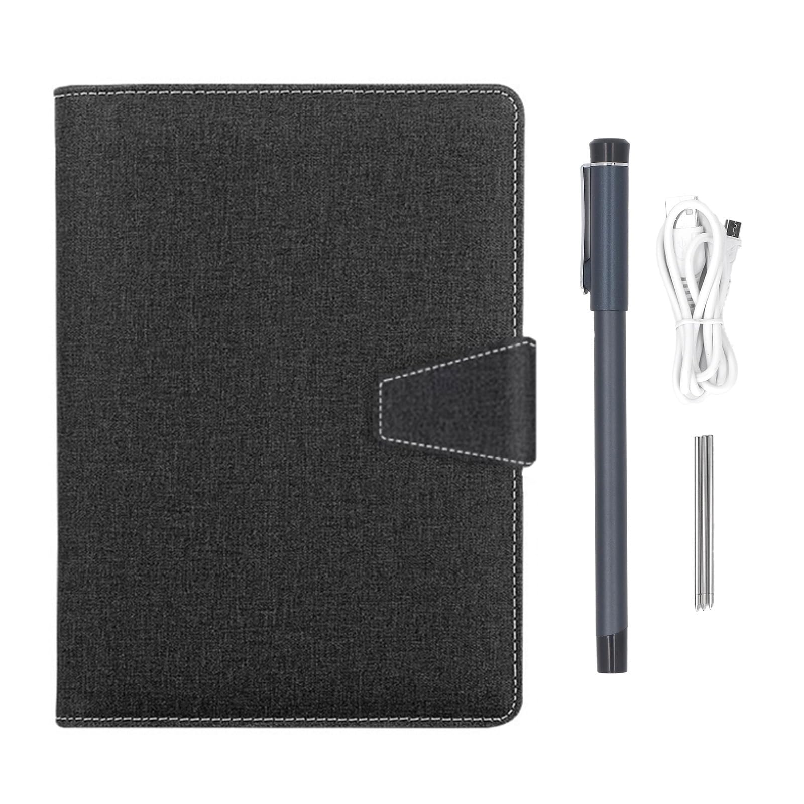 Smart Pen Pen Notebook Set di Scrittura, Digital Notebook Sync Pen con Cache Offline, Disegno di Intelligenza Artificiale, Condivisione Facile, per Risparmio in Tempo Reale, (Modello di lino)