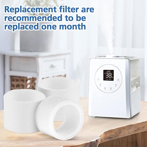 Miniatura 7 de Paquete de 30 filtros de repuesto para humidificador compatibles con LEVOIT Dual150, Dual200S, Classic300(S), humidificadores serie LV600S, pieza de