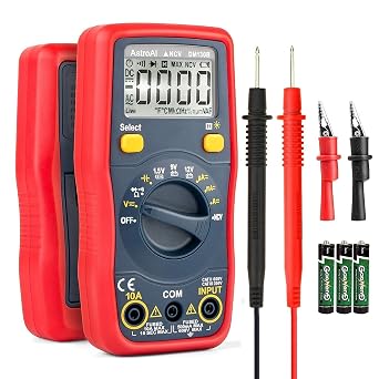AstroAI Digital Multimeter & Multimeter Test Leads