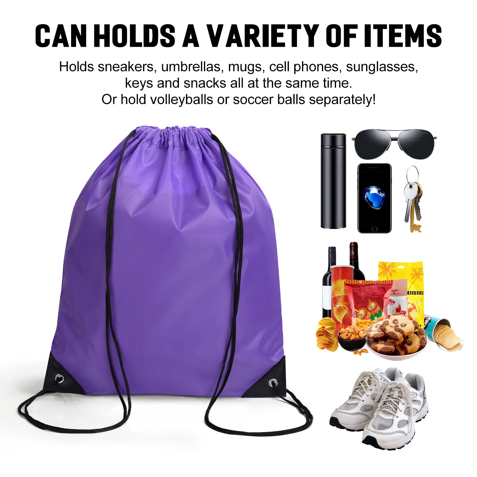 Fyore Zaini personalizzati con coulisse borsa sportiva personalizzata con coulisse con il tuo logo di testo per eventi di arrampicata in palestra