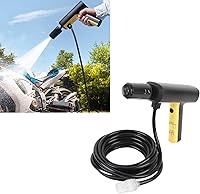 Vista 2 de Cordless Pressure Washer, Portable Power Washer, Electric Power Cleaner with 5-in-1 Nozzle & 3 Gears, Ideal for Car, Garden & Home with 18000mah Li