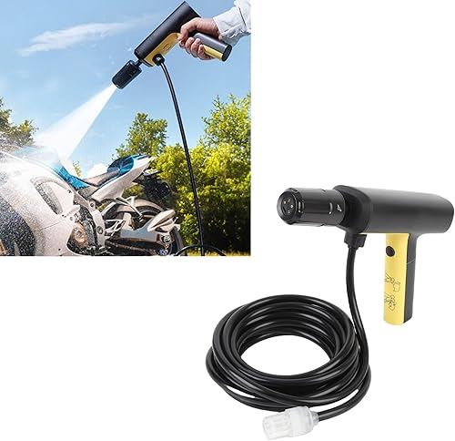 Miniatura 2 de Cordless Pressure Washer, Portable Power Washer, Electric Power Cleaner with 5-in-1 Nozzle & 3 Gears, Ideal for Car, Garden & Home with 18000mah Li