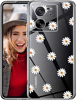 Case for Xiaomi 13T / 13T Pro Mobile Phone Case Clear Flexible Silicone Shockproof Cover 1.5 mm Thick Shock Absorption Xiaomi 13T / 13T Pro Protective Case [Non-Yellowing] [Anti Slip]