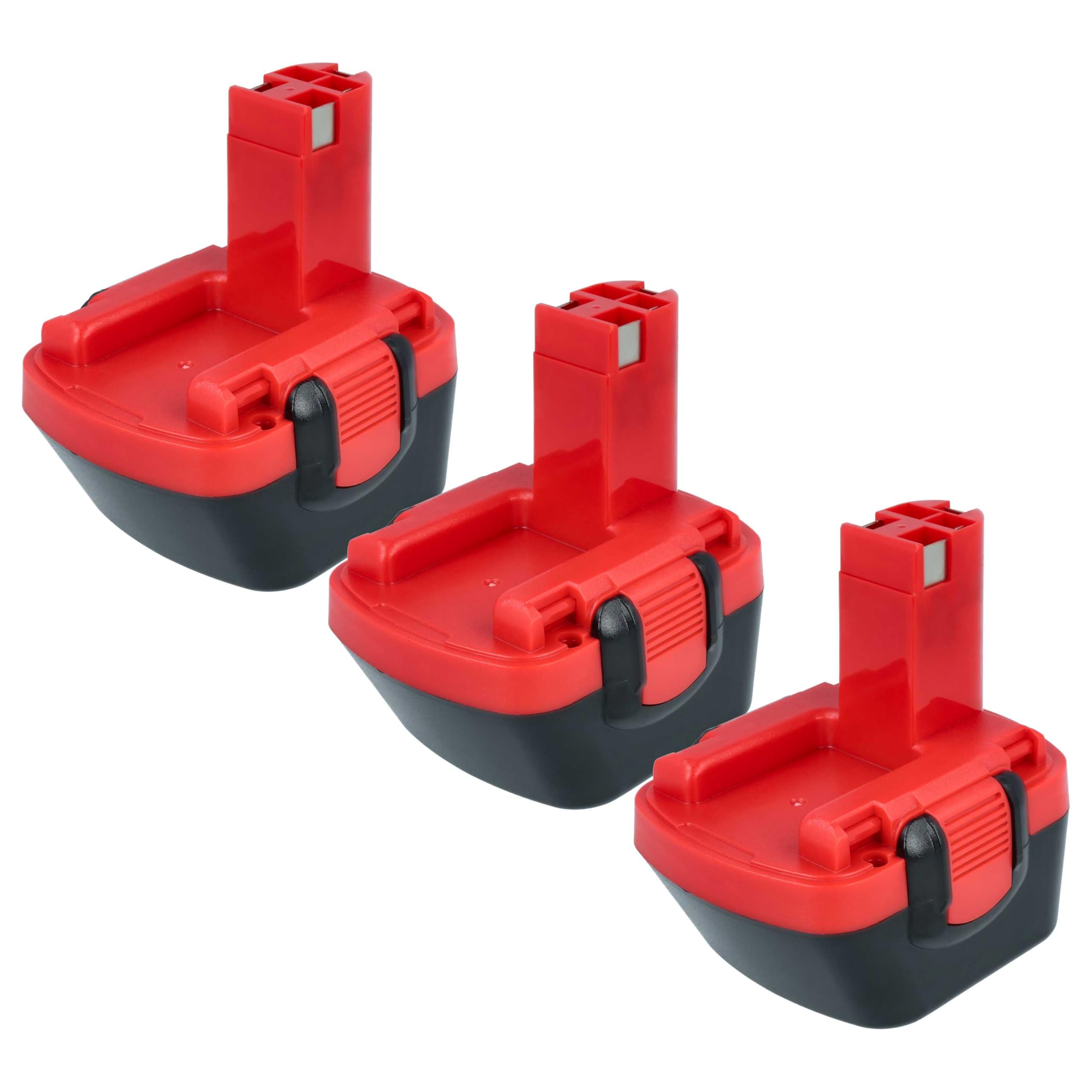 vhbw 3X batería Compatible con Spit HDI 244, HDI 220 Herramienta (3000 mAh, NiMH, 12 V)