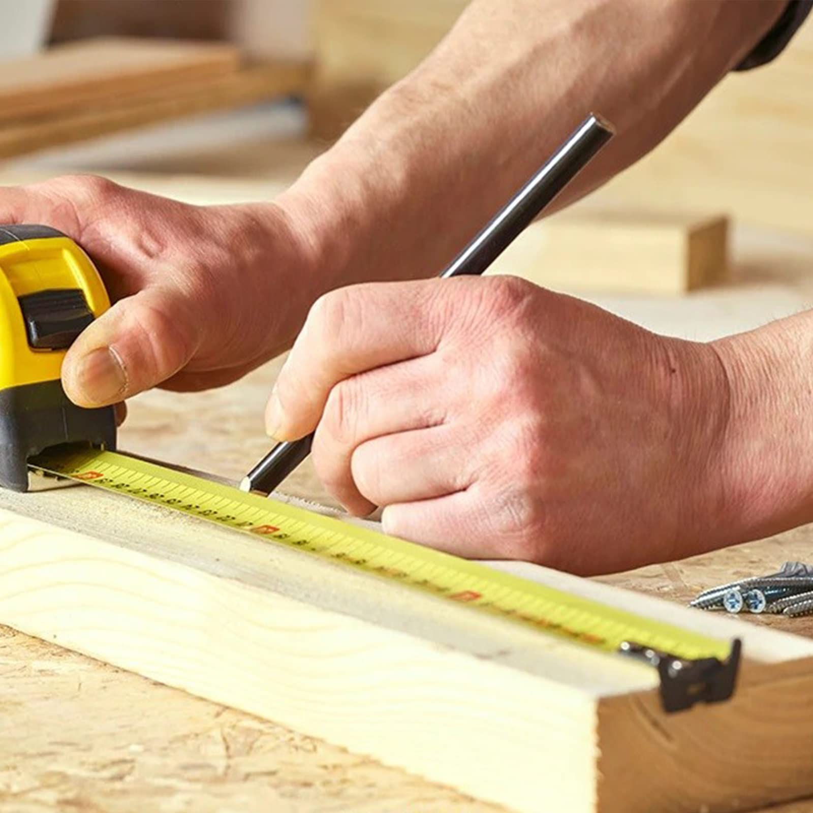 Mundo Viro - Flexómetro de bolsillo metro de 5 m para bricolaje (2)