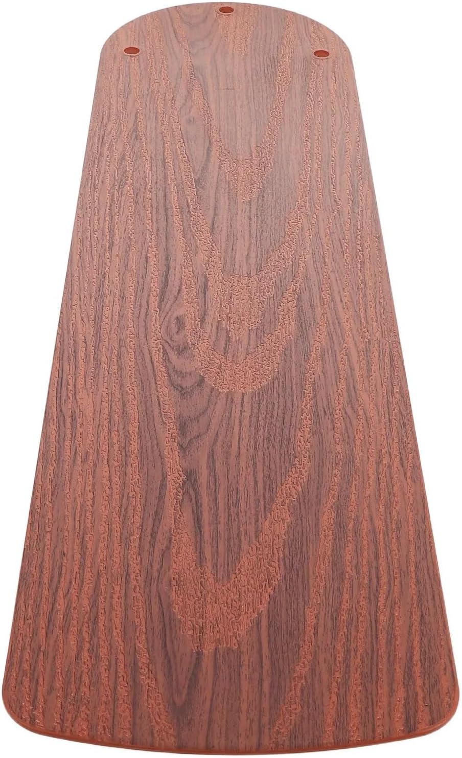 Replacement Fan Blades 3 Pcs Walnut Wood Grain Ceiling Fan Blades 20.7 Inch Premium Plastic Replacement for Living Room Bedroom Dining Area Noise