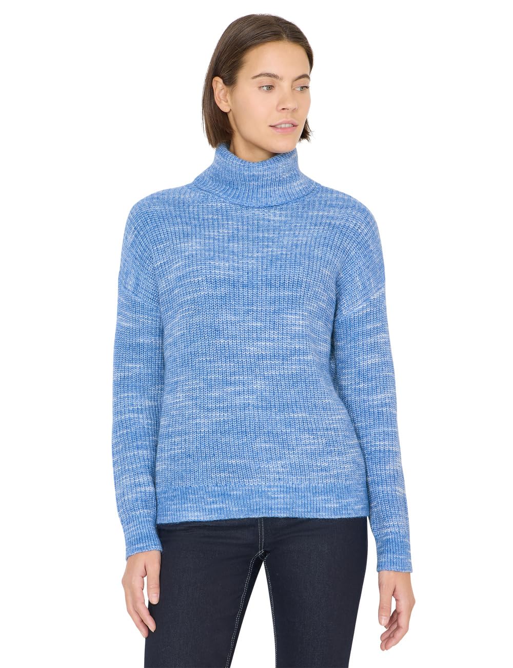 Cecil Damen Space Dye Rollkragenpullover