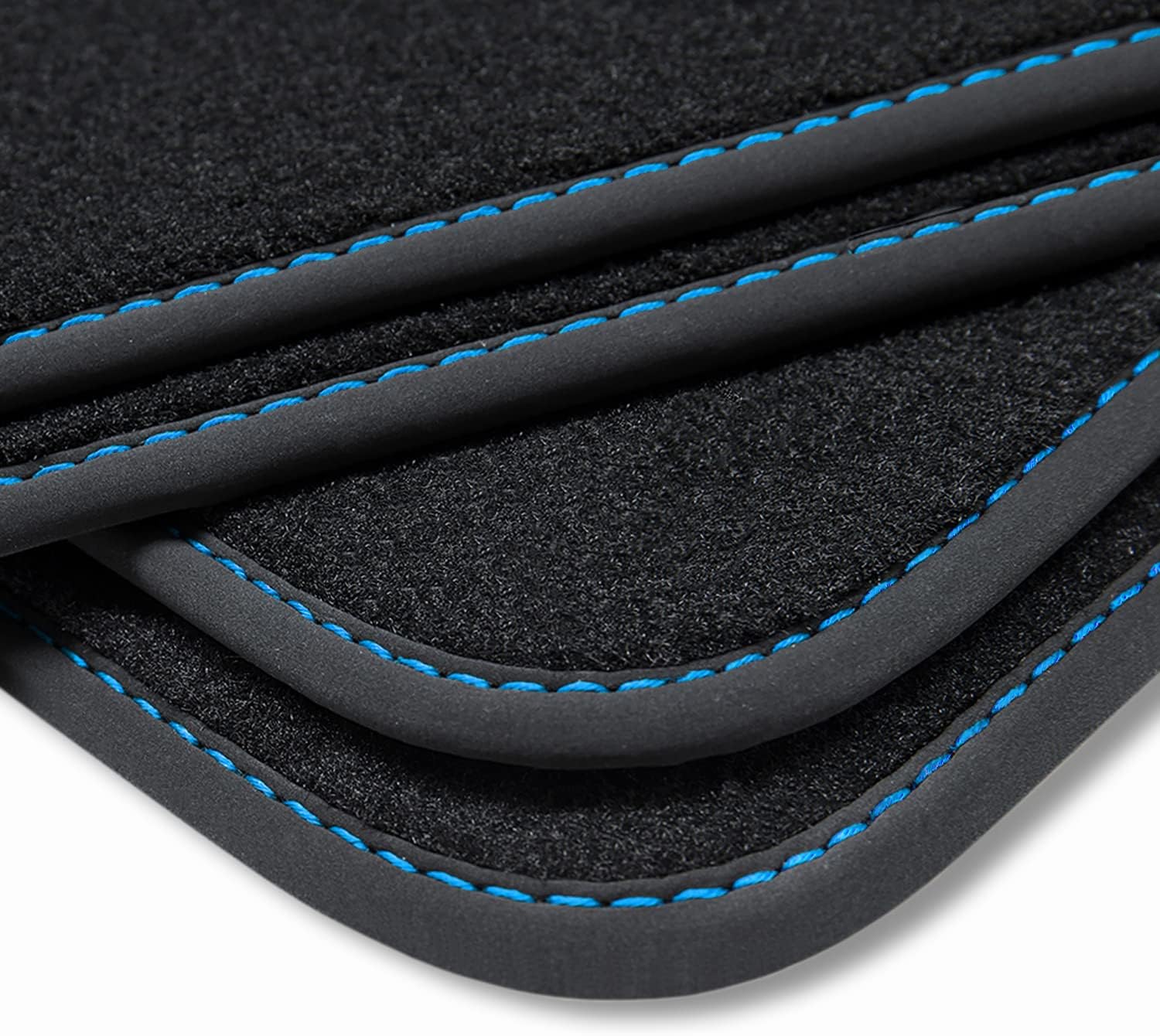 Motohobby Sport velours vloermatten set voor Renault Twingo II (2007-2014) - 4-delig - precies passend