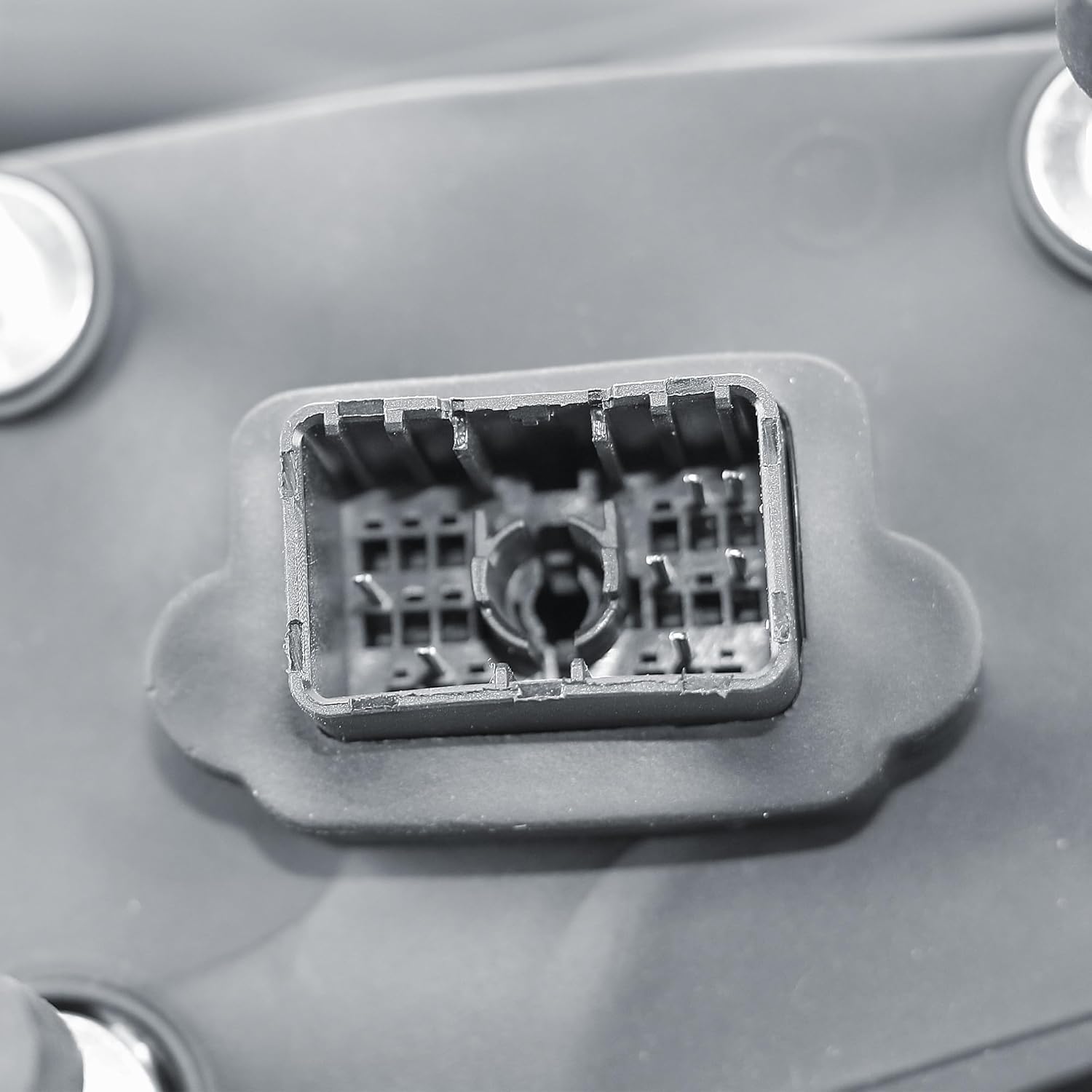 Replacement Driver Left Side Door Mirror Textured Black and Chrome Cover Power Heated Convex Glass Manual Folding With Blind Spot Glass For GMC Sierra 1500 from 2019 to 2024