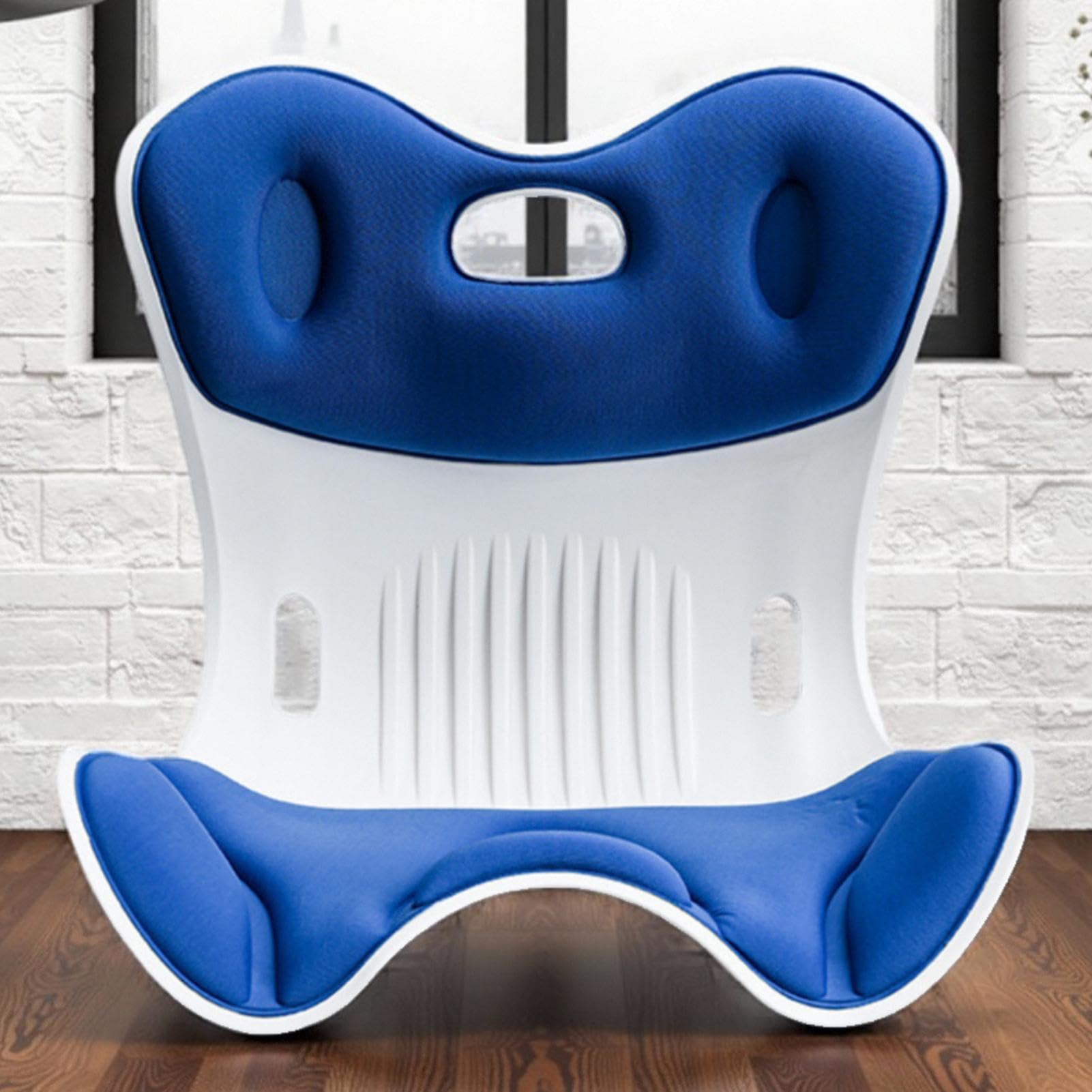 Support Dorsal Ergonomique pour Chaise,Soutien Lombaire Ergonomique pour Chaise - Coussin Respirant Robuste pour le Bureau pour le Camping la Salle de Classe le Voyage le Dortoir la Maison la Voiture