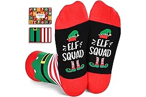 Kids Elf Christmas Stocking Socks