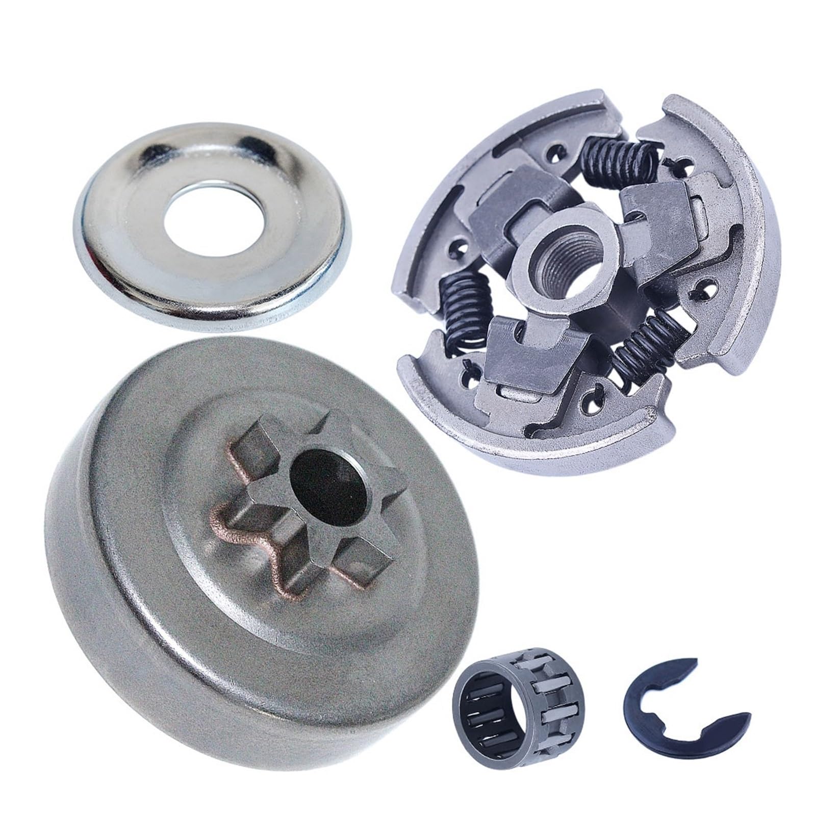 Tambour d'embrayage droit pignon 3/8"-6T pour modèles de tronçonneuse MS 181