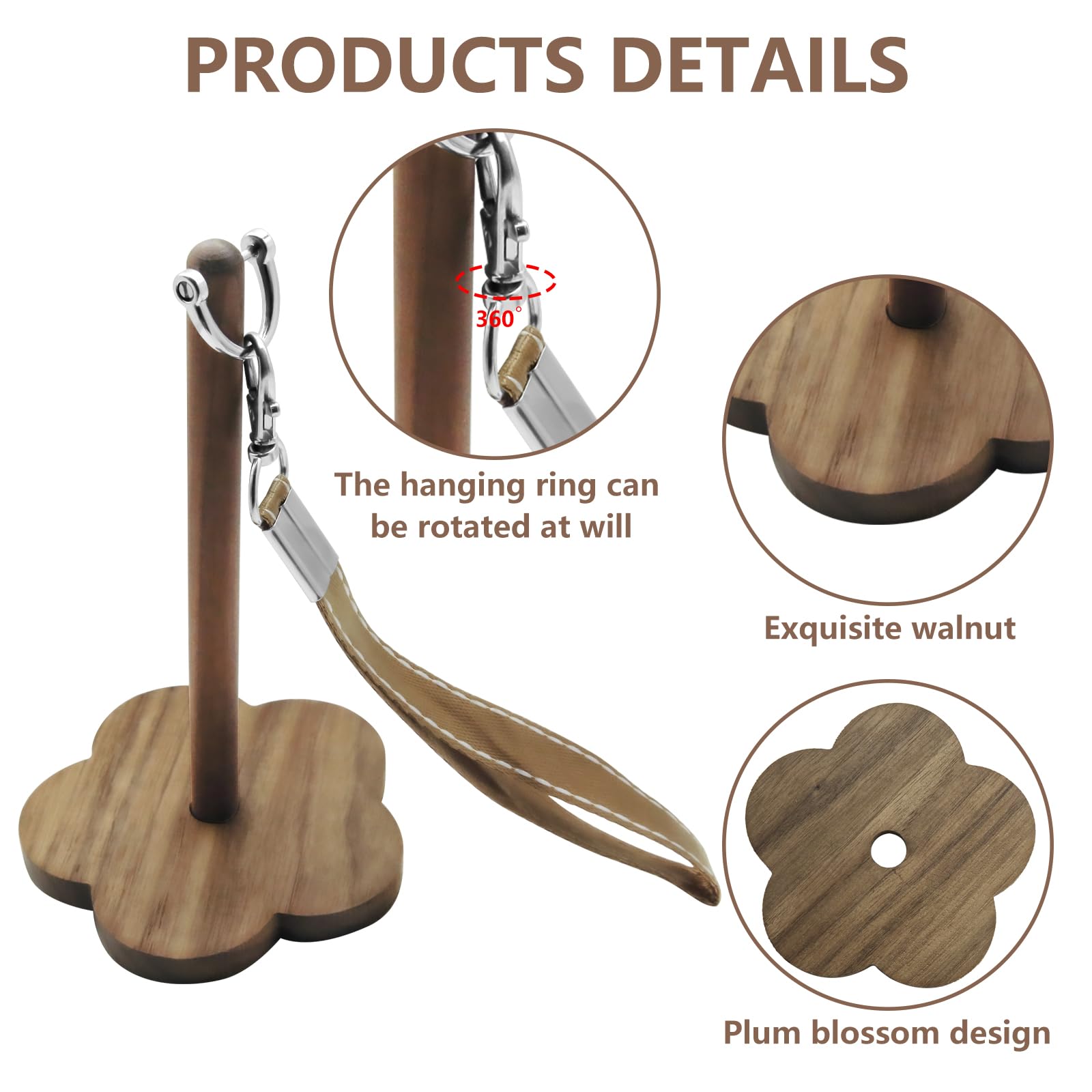 Porte-Fil En Bois Avec Dragonne. Le Distributeur De Fil De Poignet
