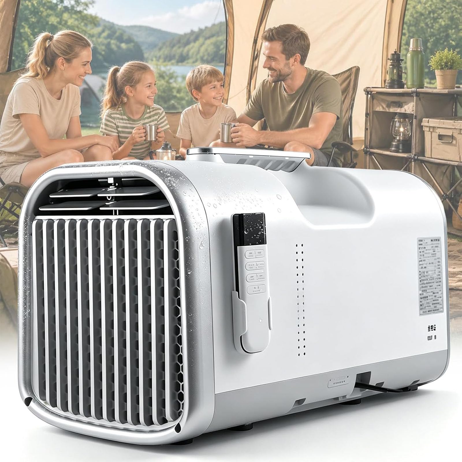 Ezbhiz 5100Btu 4400Btu- New 4 In1portable Air Conditioner