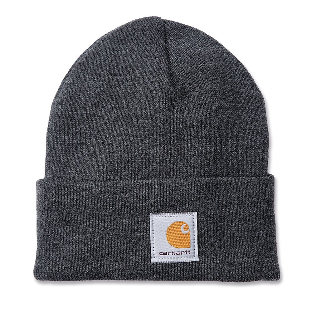 Carhartt Men's Knit Cuffed Beanie, Coal Heather, OS