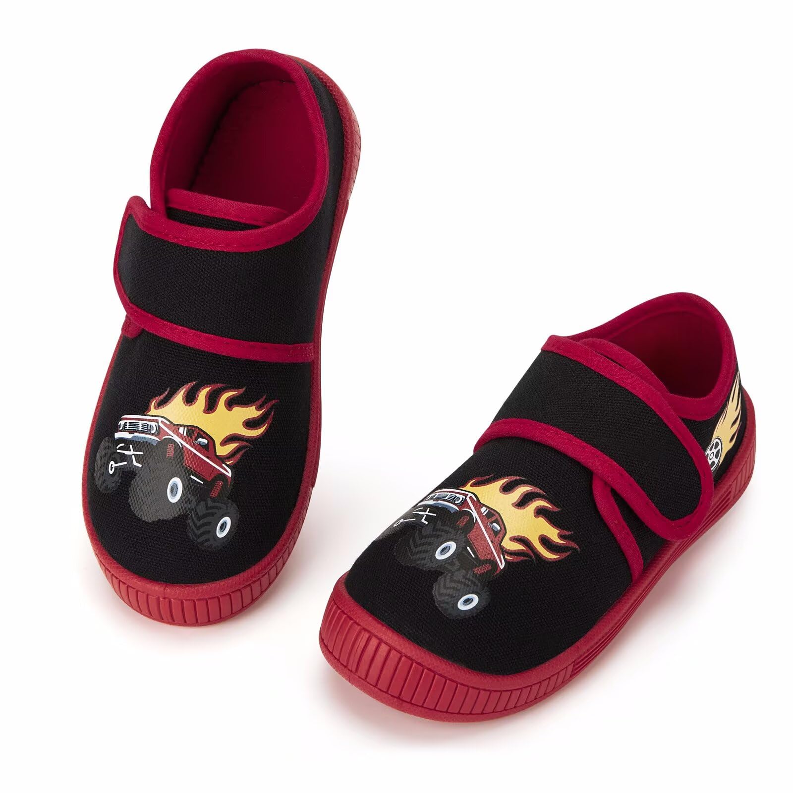 EUXTERPA Hausschuhe Kinder Jungen Mädchen Kleinkind Hausschuhe Unisex Barfuß leichte Hausschuhe Kindergarten Indoor-Anti-Rutsch