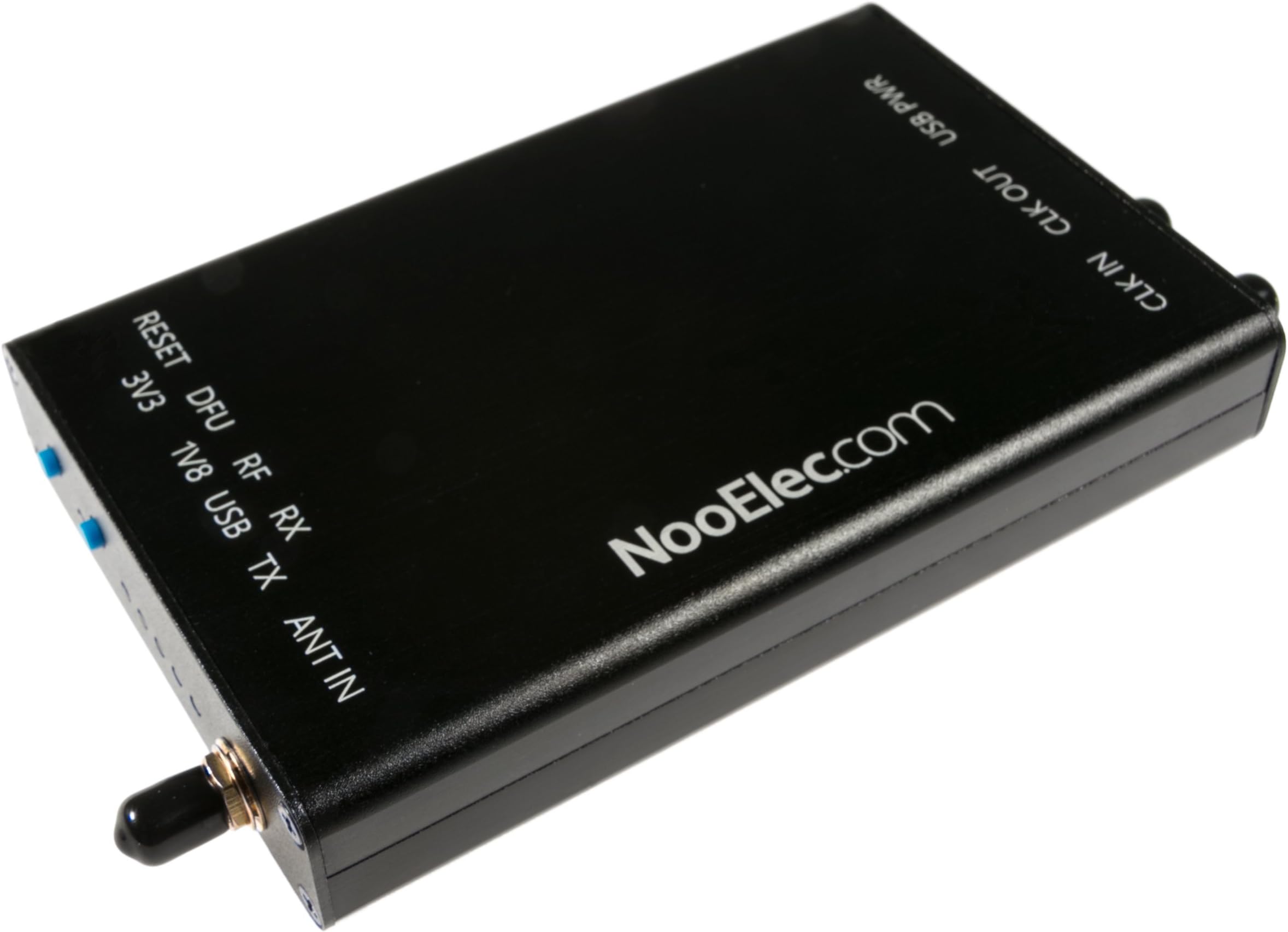 Extruded Aluminum Enclosure Kit for HackRF One by Great Scott Gadgets (Black)