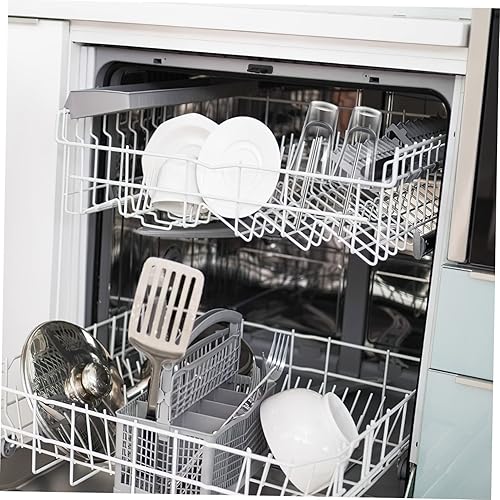 Miniatura 8 de Mobestech Escurridor de 24 piezas de escurridor para lavavajillas, estante para platos de cocina, soporte para copas de vino, estante de secado de