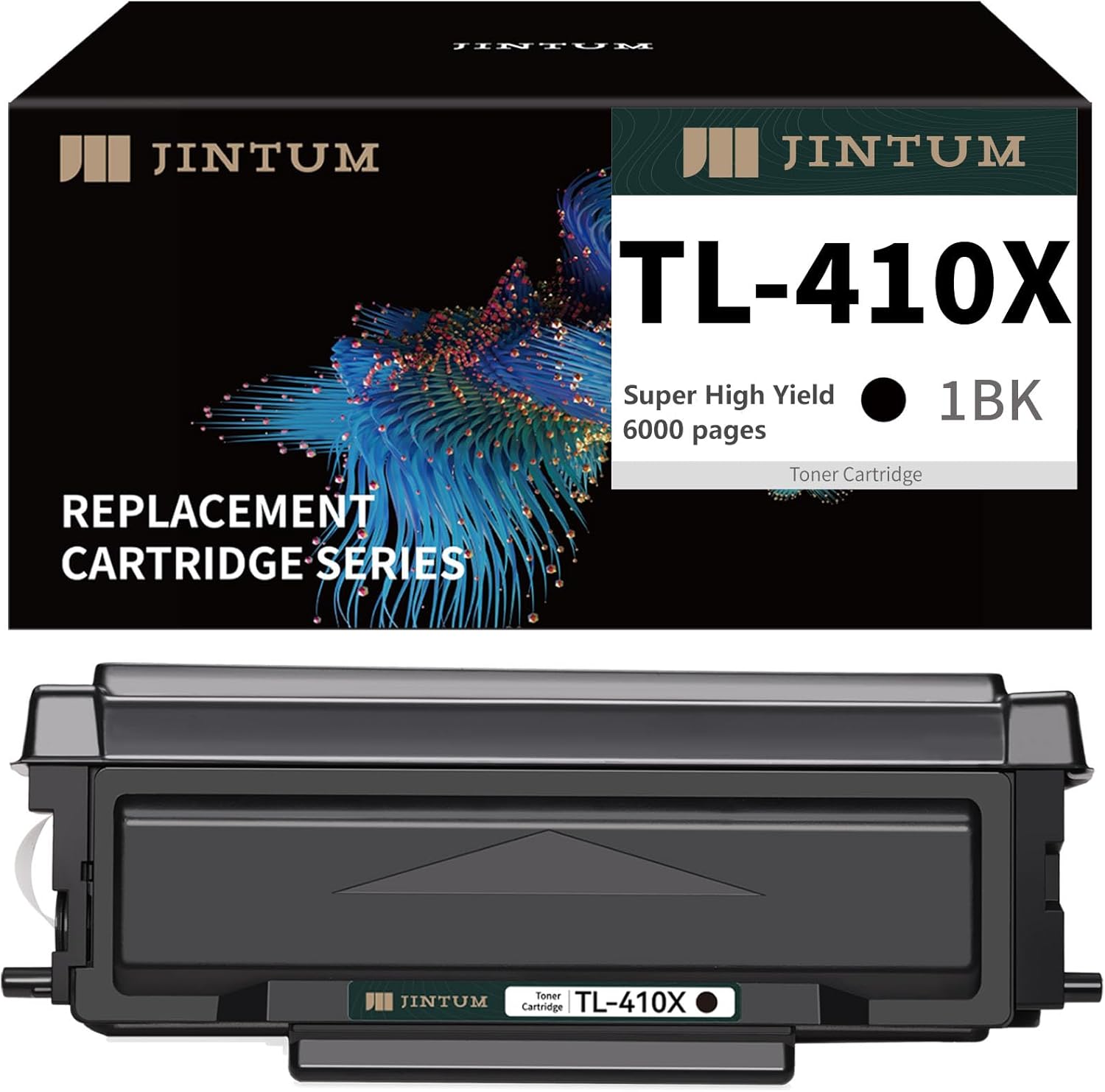 TL-410X Toner Cartridge Compatible Replacement for Pantum TL-410X TL-410H TL-410 for M7102DW P3012DW M6800FDW M7100DW M7200FDW M6802FDW M7102DN M7202FDW (1 Black)