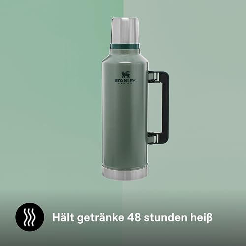 Stanley 1913 Classic Legendary Thermal Flask 2.3L - Hammertone Green - 5