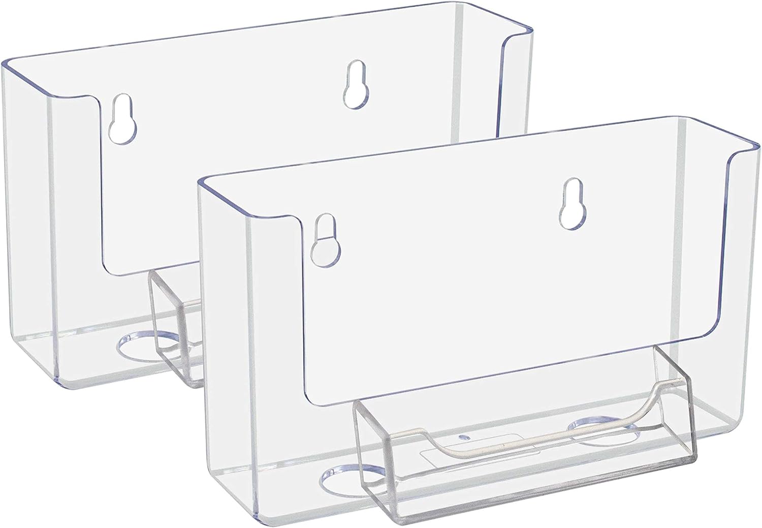 Marketing Holders 2 Pack Postcard Holder 6 Inch Wide with