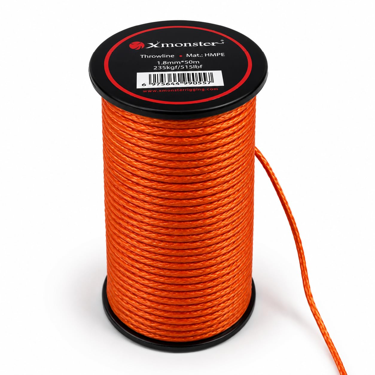 X MONSTER Throw Line 1.8mm 100% UHMWPE Easter Rope for Arborists, Best for Tree Climbing, High Limb Throwing, Outdoor General Purpose
