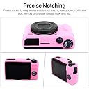 Easy Hood G7X Mark II Case G7X Mark III Case G7X Camera Silicone Case,Soft Silicone Protective Cover for Canon Powershot G7X Mark III DSLR Camera(Pink) gallery image