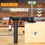 Bench Dog Clamps 3/4"（19mm Heavy Duty Use Dog Hole Clamp Holdfast and Sturdy Tool Clamps for Woodworking Workbench Hand Tools