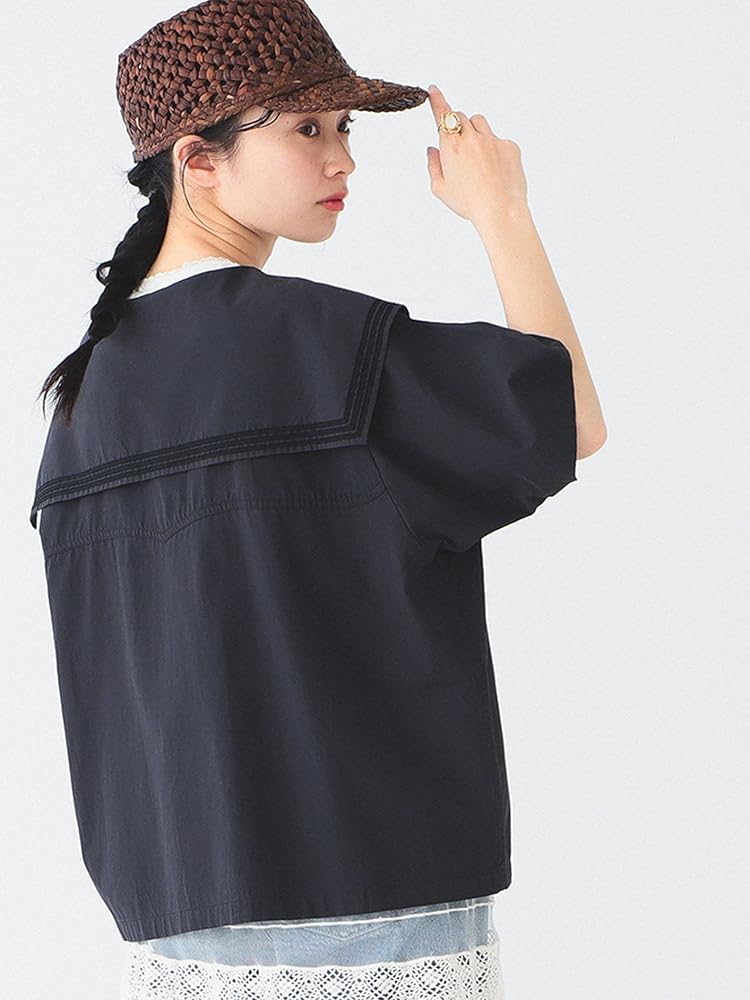 BEAMS BOY ビームスボーイ ARMY セーラー シャツ ジャケット BEAMS BOY ビームスボーイ ARMY セーラー シャツ ジャケット